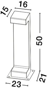 Vonkajšie LED lampa Aran 16