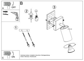 Bodové svietidlo Ring, 1x béžové kovové tienidlo, (možnosť polohovania)
