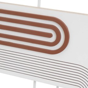 Biely nástenný vešiak Arch – Casa Selección