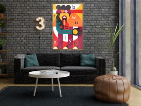 Artgeist Plagát - Art of Design [Poster] Veľkosť: 40x60, Verzia: Zlatý rám