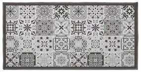 Sivý prateľný behúň 50x120 cm Persane – douceur d'intérieur