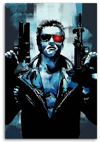 Gario Obraz na plátne Terminátor, Arnold Schwarzenegger - Nikita Abakumov Rozmery: 60 x 90 cm