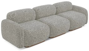 Sivá pohovka 270 cm Ailani – Makamii