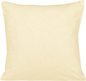 JERSEY OBLIEČKA NA VANKÚŠ 019 40X40 CM SVETLOŽLTÁ