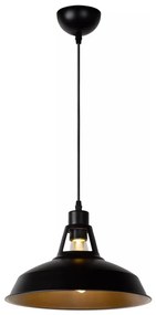 Lucide 43401/31/30 - Závesné svietidlo BRASSY-BIS 1xE27/60W/230V čierna