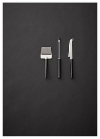 Súprava nožov 3 ks na syr z nehrdzavejúcej ocele Emma – Rosti