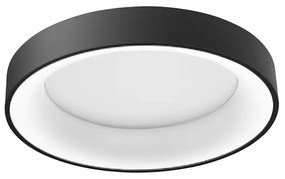 LED stropné svietidlo Sovana 55 CCT čierne s diaľkovým ovládačom