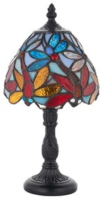 Endon 64246 - Stolová lampa Tiffany LORETTE 1xE14/40W/230V pr. 15 cm