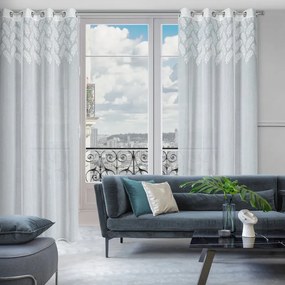 Dekorstudio Dekoračný záves so žakárovým vzorom ANET 140x250cm