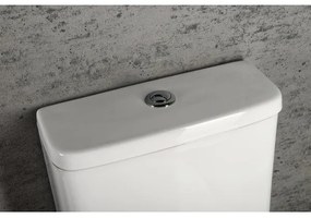 Sapho - Kombinované WC TURKU, spodné/zadné odpadové pripojenie, keramika/biela