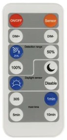 Brilagi-LED stmievateľné svietidlo so senzorom ULTRA SLIM LED/24W/230V pr.42 cm+