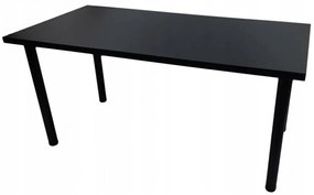 Písací Stôl Top Čierna 160x80x3,6 Model 0
