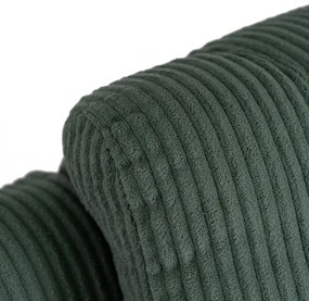 Masážne polohovateľné kreslo ARIEN zelený manšester - vintino.sk