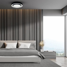 Stropné LED svietidlo Naomi Smart, 1x LED 24w, 3000-6000k, b, RGB, s ovládačom