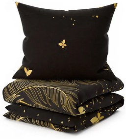 Obliečky z mikrovlákna VISATA čierne Rozmer obliečky: 70 x 80 cm | 140 x 200 cm