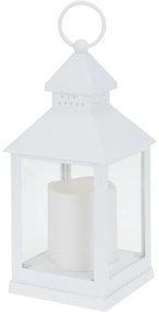 Závesný LED lampáš s časovačom Narbonne, 23,5 cm