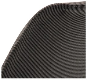 Tmavosivá jedálenská stolička Eris - Actona