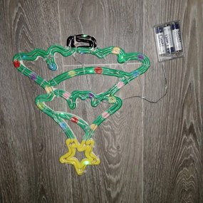 DECOLED Vánoční stromeček, 30 cm, bílá