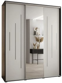 Skriňa 45 Canaris 13 190 čierna/biela/silver