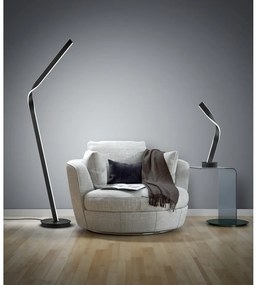 Čierna LED stolová lampa s kovovým tienidlom (výška 64,5 cm) Cicenza – CINQUE