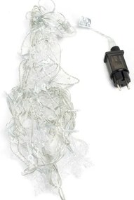 Aigostar - LED vonkajší vianočný reťaz 120xLED/6W/230V/8 funkcií 3x0,7m IP44 studená biela+DO