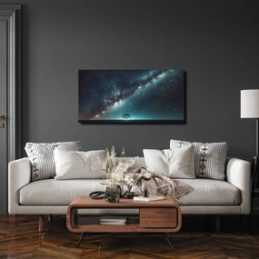 Obraz osamelý strom života v noci