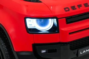 Elektrické autíčko Land Rover Defender červené