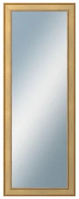 DANTIK - Zrkadlo v rámu, rozmer s rámom 60x160 cm z lišty TOOTH zlatá (2778)