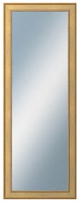 DANTIK - Zrkadlo v rámu, rozmer s rámom 60x160 cm z lišty TOOTH zlatá (2778)