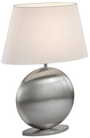 BANKAMP Asolo stolná lampa biela/nikel výška 51cm