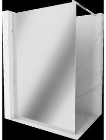 Mexen Kioto sprchová stena 130 x 200 cm, zrkadlo 8 mm, chrómová - 800-130-101-01-50