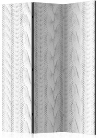 Artgeist Paraván - White Knit [Room Dividers]