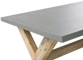 Záhradný set OLIBIA (pre 6 osôb) (sivá) (so stoličkami). Vlastná spoľahlivá doprava až k Vám domov. 1022577