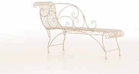 Záhradná lavička GS11177499 - Krémová antik