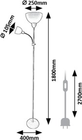Rabalux ACTION PRO stojacia lampa 74102