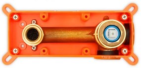 BAT-B0969 - Umývadlová batéria pre podomietkovú montáž LUNGO, matná čierna