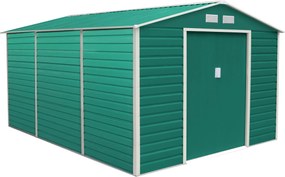 Záhradný domček G21 GAH 1300 - 340 x 382 cm, zelený