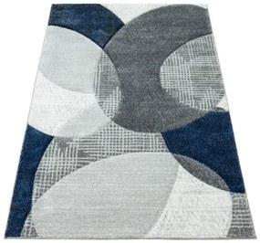 Koberec Kandy N390A sivý / modrý