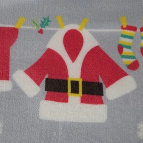 Deka 13 strieborná / červená