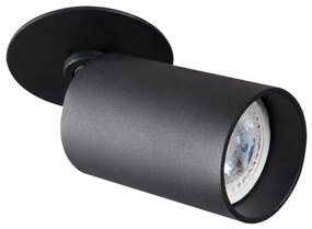 Podhľadové bodové svietidlo CHIRO 1xGU10/35W/230V čierna