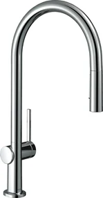 Hansgrohe M54, drezová batéria Talis s výsuvnou spŕškou, EcoSmart, chrómová, HAN-72842000
