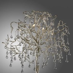 Paul Neuhaus 232-55 - Stojacia lampa ICICLE 5xG9/40W230V chróm