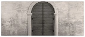 Obraz - Tajomné dvere (120x50 cm)