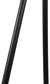 Moderná vonkajšia stojaca lampa čierna IP44 vrátane LED na solárny pohon - Virginia