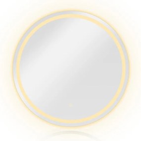 LED zrkadlo AVENBERG WAVE Ø70