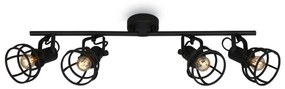 Briloner 2669-045 - Bodové svietidlo RETRO 4xE14/25W/230V 2669-045