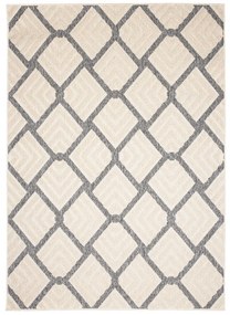 Kusový koberec Malibu krémově sivý 140x200cm