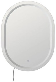 Nástenné zrkadlo s osvetlením 60x80 cm – Ixia