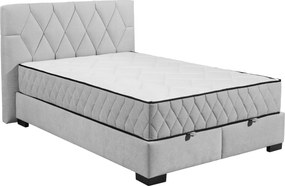 XXXLutz AMERICKÁ POSTEĽ, 140/200 cm, svetlosivá MID.YOU - Online Only spálne - 002220053806