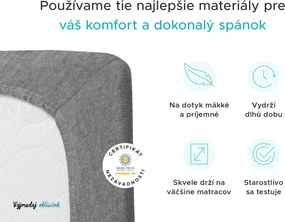 Froté plachta EXCLUSIVE svetlohnedá 90x200 cm